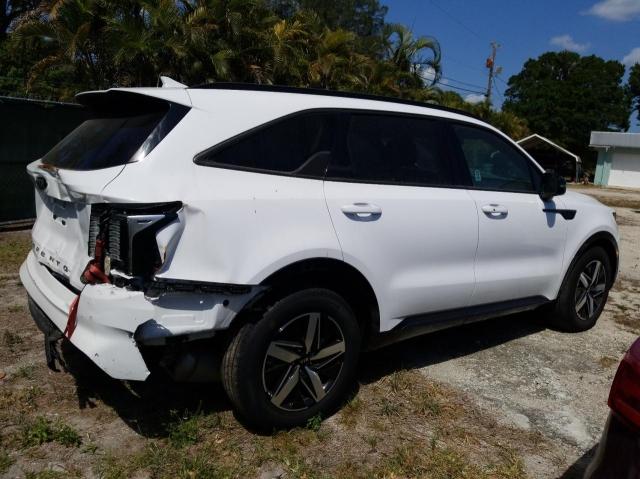 5XYRL4LCXMG016167 - 2021 KIA SORENTO S WHITE photo 4