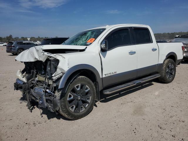 1N6AA1ED6MN512094 - 2021 NISSAN TITAN SV WHITE photo 1