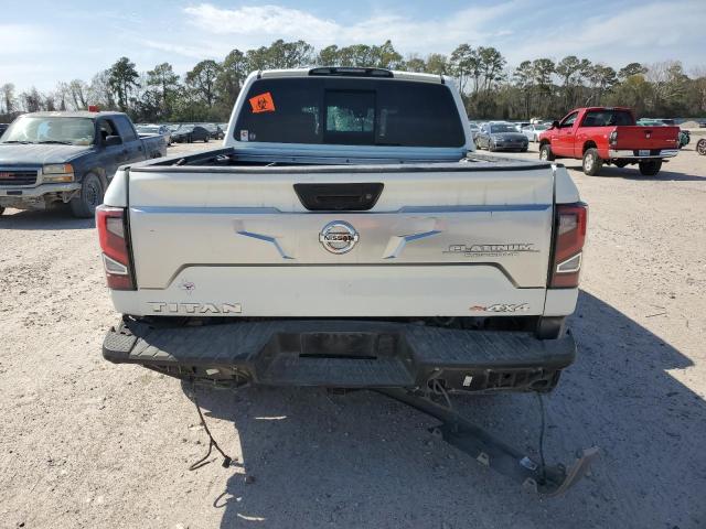 1N6AA1ED6MN512094 - 2021 NISSAN TITAN SV WHITE photo 6