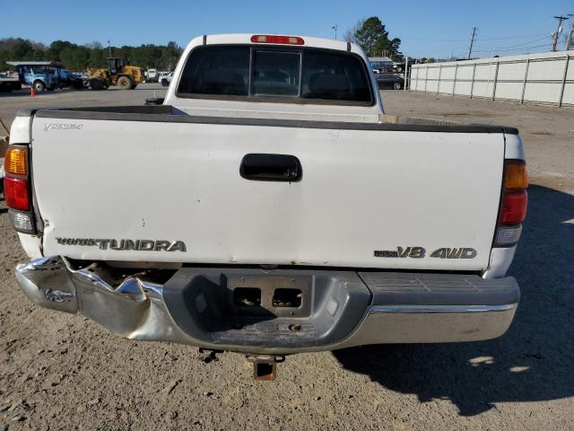 5TBBT44104S448647 - 2004 TOYOTA TUNDRA ACCESS CAB SR5 WHITE photo 6