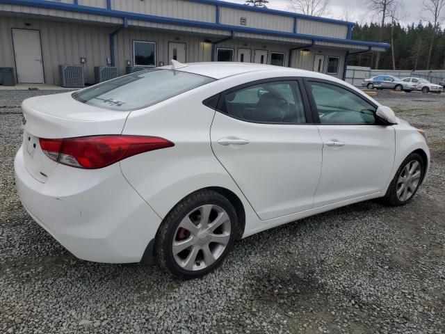 5NPDH4AEXBH041186 - 2011 HYUNDAI ELANTRA GLS WHITE photo 3