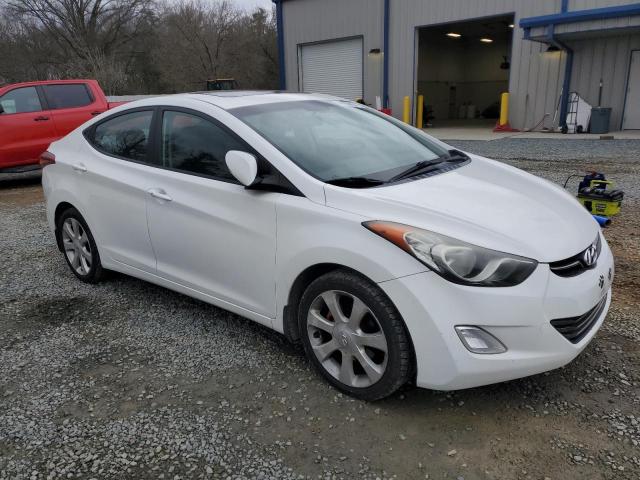 5NPDH4AEXBH041186 - 2011 HYUNDAI ELANTRA GLS WHITE photo 4