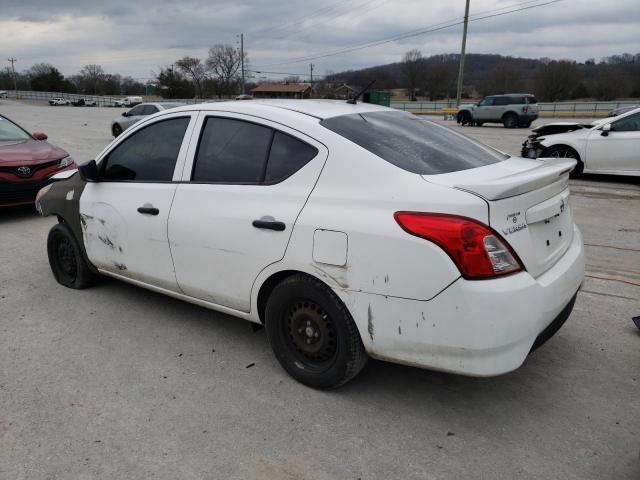 3N1CN7AP6HL894056 - 2017 NISSAN VERSA S WHITE photo 2