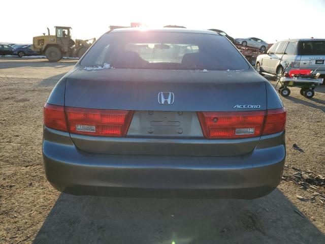 1HGCM56475A139165 - 2005 HONDA ACCORD LX GRAY photo 6