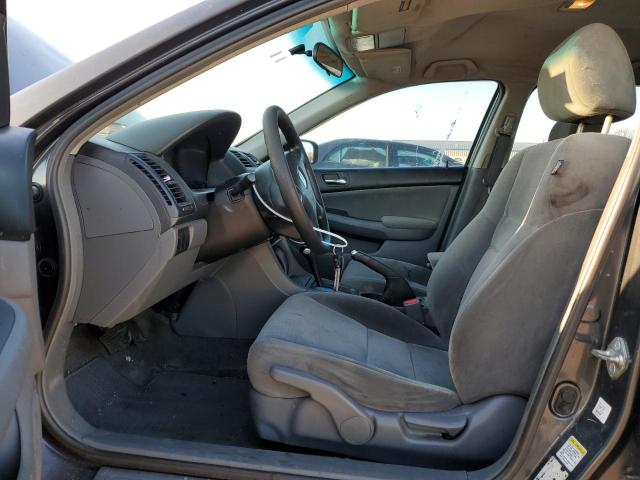 1HGCM56475A139165 - 2005 HONDA ACCORD LX GRAY photo 7