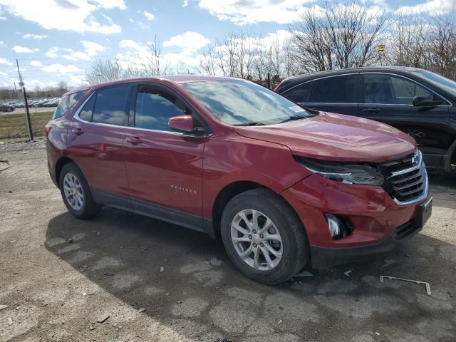 3GNAXKEVXKL211560 - 2019 CHEVROLET EQUINOX LT RED photo 4