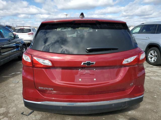 3GNAXKEVXKL211560 - 2019 CHEVROLET EQUINOX LT RED photo 6