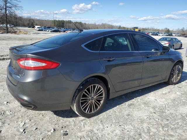 3FA6P0H91GR132290 - 2016 FORD FUSION SE GRAY photo 3