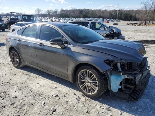 3FA6P0H91GR132290 - 2016 FORD FUSION SE GRAY photo 4