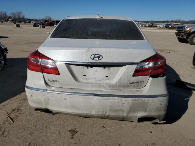 KMHGC4DD4CU203458 - 2012 HYUNDAI GENESIS 3.8L WHITE photo 6