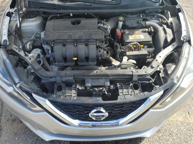 3N1AB7AP7HY315630 - 2017 NISSAN SENTRA S SILVER photo 11