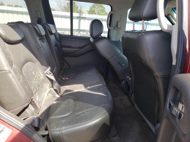 5N1AR18U65C747272 - 2005 NISSAN PATHFINDER LE BURGUNDY photo 11