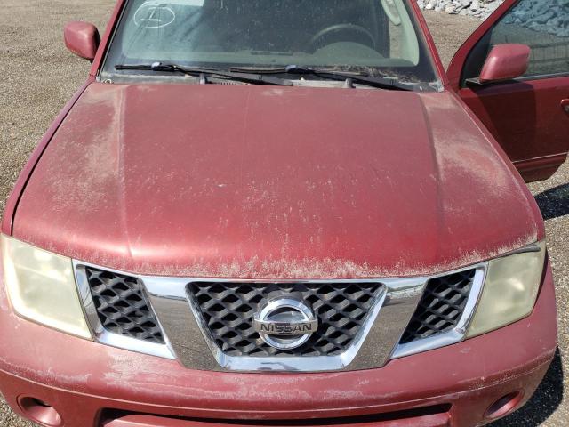 5N1AR18U65C747272 - 2005 NISSAN PATHFINDER LE BURGUNDY photo 12