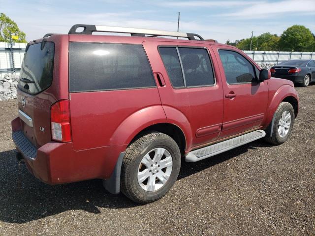 5N1AR18U65C747272 - 2005 NISSAN PATHFINDER LE BURGUNDY photo 3