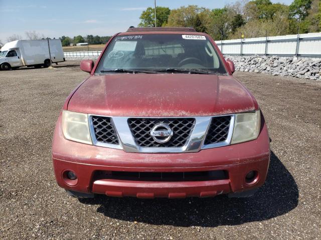 5N1AR18U65C747272 - 2005 NISSAN PATHFINDER LE BURGUNDY photo 5