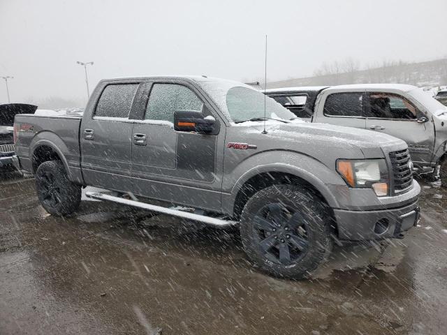 1FTFW1EF5CFC21011 - 2012 FORD F150 SUPERCREW GRAY photo 4
