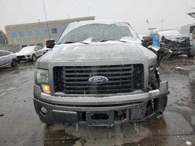 1FTFW1EF5CFC21011 - 2012 FORD F150 SUPERCREW GRAY photo 5
