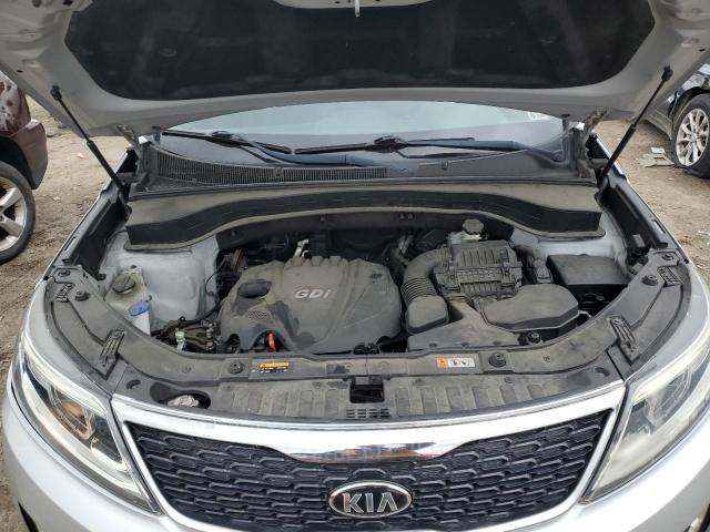 5XYKTCA64EG545110 - 2014 KIA SORENTO LX GRAY photo 12