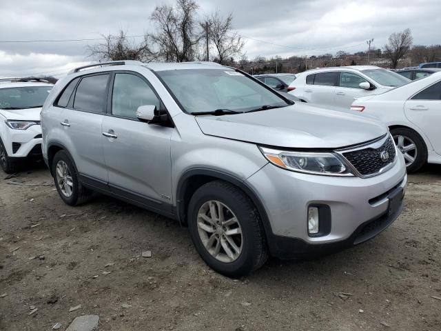 5XYKTCA64EG545110 - 2014 KIA SORENTO LX GRAY photo 4