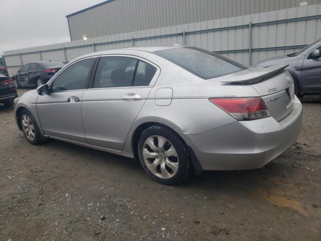 1HGCP36808A004189 - 2008 HONDA ACCORD EXL SILVER photo 2