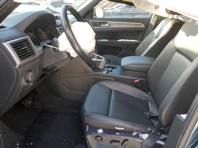 1V21E2CA6LC210559 - 2020 VOLKSWAGEN ATLAS CROS SE BLUE photo 7