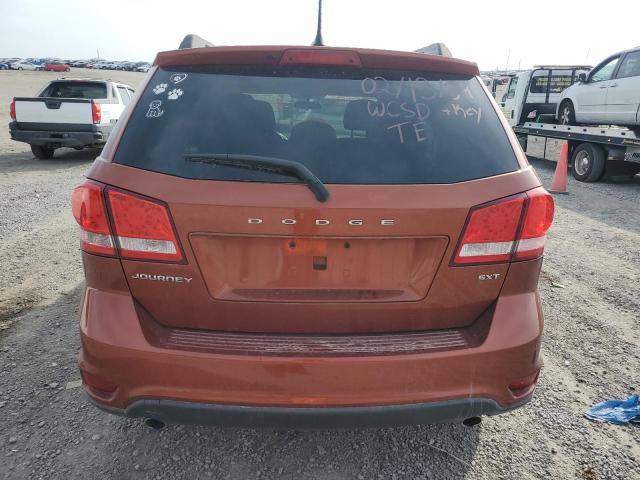 3C4PDCBG4CT373399 - 2012 DODGE JOURNEY SXT ORANGE photo 6