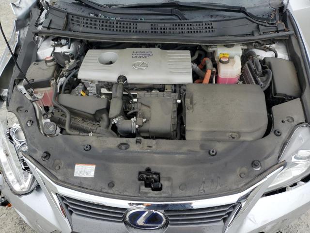 JTHKD5BH5F2218637 - 2015 LEXUS CT 200 SILVER photo 11