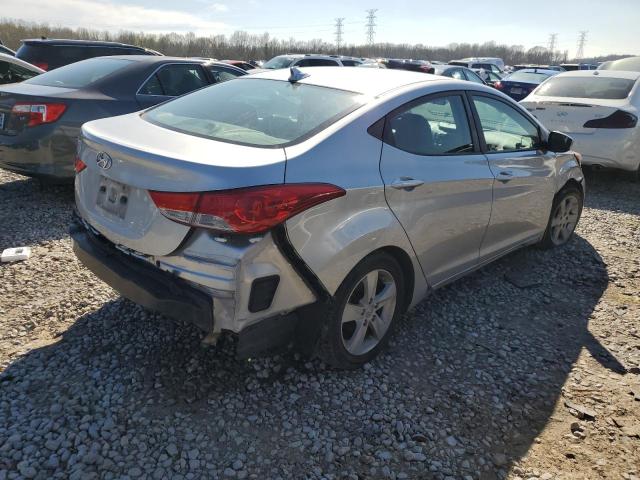 KMHDH4AE3DU550525 - 2013 HYUNDAI ELANTRA GLS SILVER photo 3