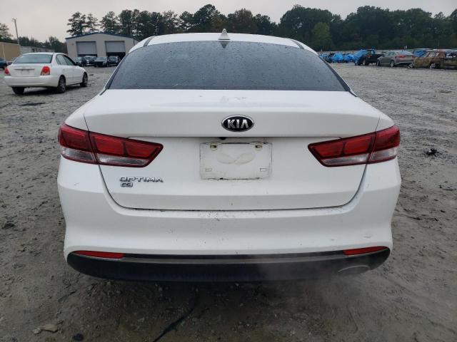 KNAGT4L32G5095447 - 2016 KIA OPTIMA LX WHITE photo 6