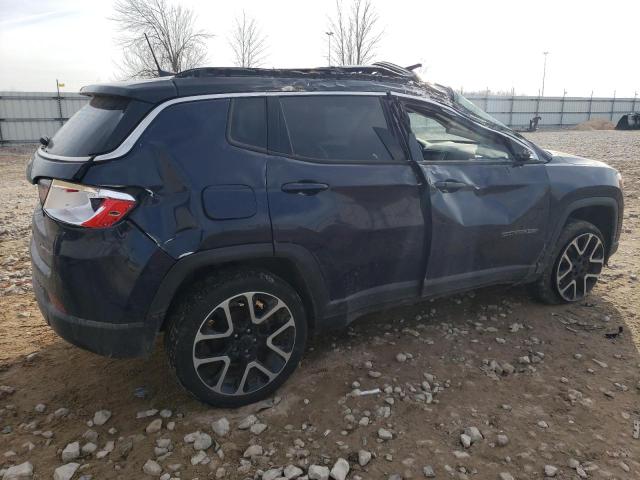 3C4NJDCB9JT423980 - 2018 JEEP COMPASS LIMITED BLUE photo 3