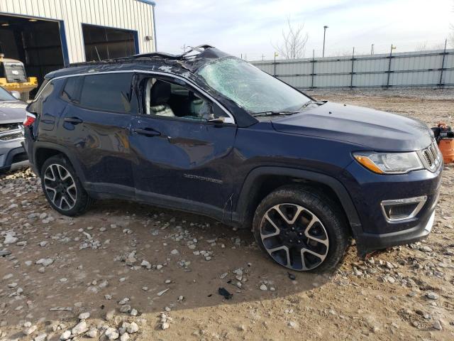 3C4NJDCB9JT423980 - 2018 JEEP COMPASS LIMITED BLUE photo 4