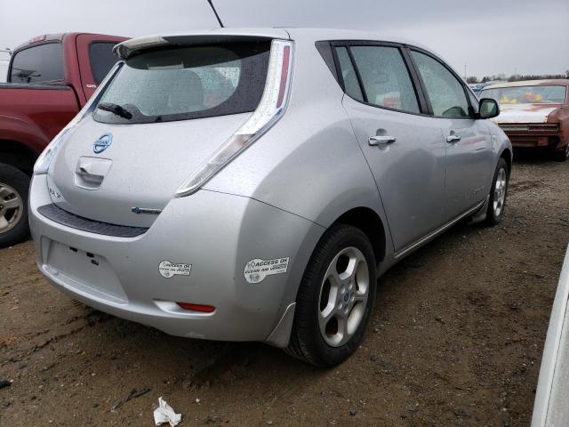 JN1AZ0CP3BT006530 - 2011 NISSAN LEAF SV SILVER photo 3