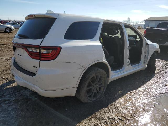 1C4SDJCT2JC175391 - 2018 DODGE DURANGO R/T WHITE photo 3