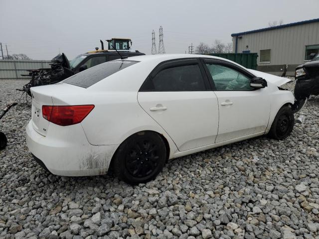 KNAFU4A2XB5365956 - 2011 KIA FORTE EX WHITE photo 3