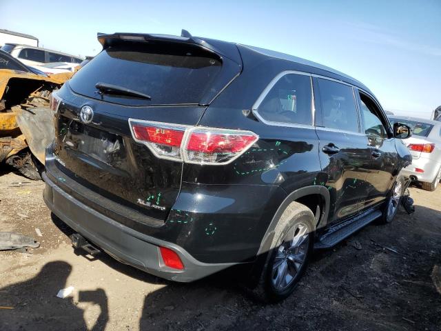 5TDJKRFH4FS174093 - 2015 TOYOTA HIGHLANDER XLE BLACK photo 3