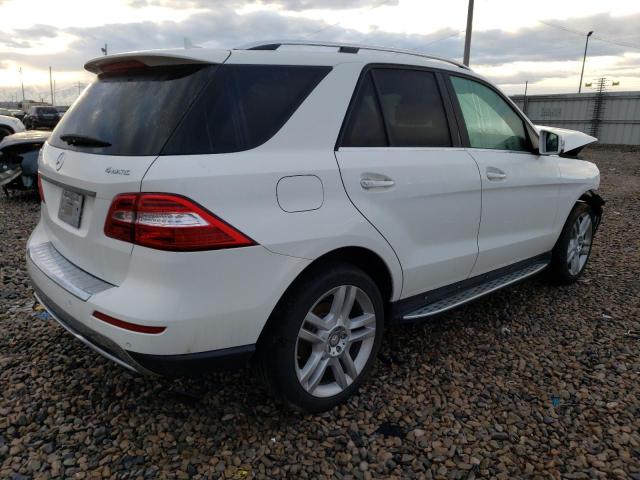 4JGDA5HB1FA488214 - 2015 MERCEDES-BENZ ML 350 4MATIC WHITE photo 3