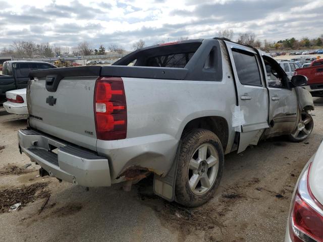 3GNTKFE30BG158938 - 2011 CHEVROLET AVALANCHE LT SILVER photo 3