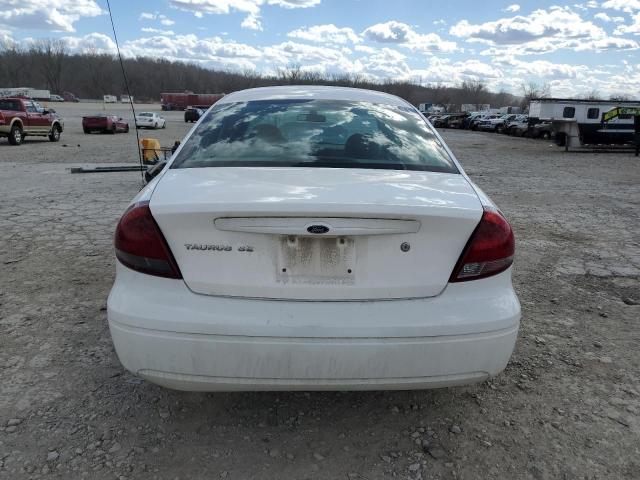 1FAFP53265A231184 - 2005 FORD TAURUS SE WHITE photo 6