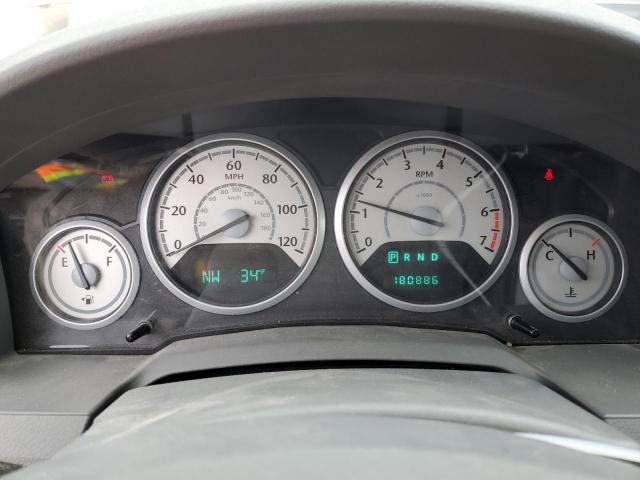 2A8HR54P98R829611 - 2008 CHRYSLER TOWN & COU TOURING ვერცხლისფერი ფოტო 9