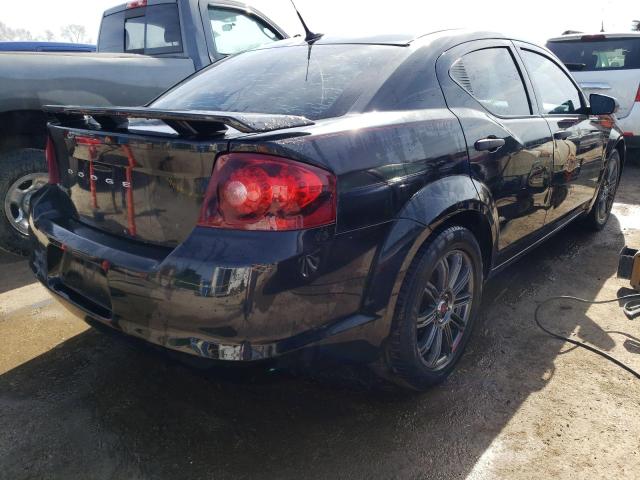 1B3BD4FBXBN523465 - 2011 DODGE AVENGER EXPRESS 黑色 照片 3