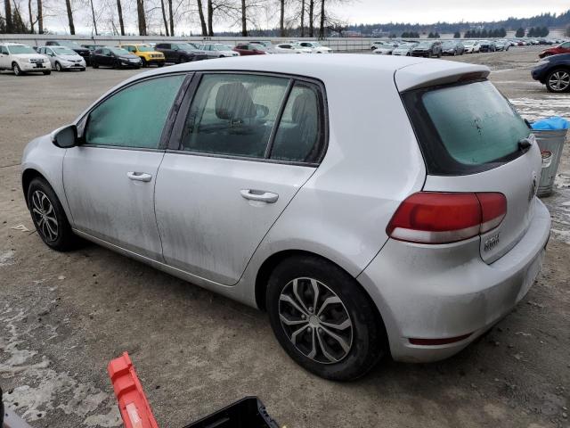 WVWDA7AJ9BW246656 - 2011 VOLKSWAGEN GOLF SILVER photo 2