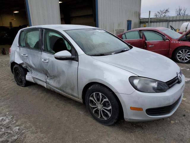 WVWDA7AJ9BW246656 - 2011 VOLKSWAGEN GOLF SILVER photo 4