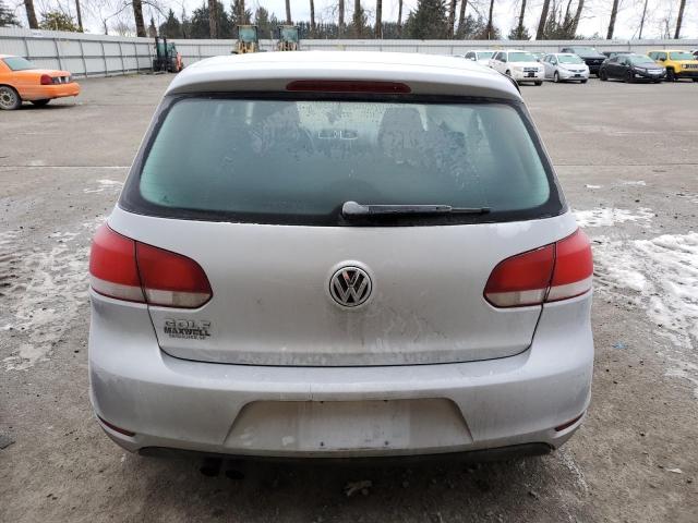 WVWDA7AJ9BW246656 - 2011 VOLKSWAGEN GOLF SILVER photo 6