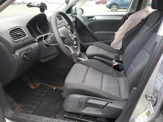 WVWDA7AJ9BW246656 - 2011 VOLKSWAGEN GOLF SILVER photo 7