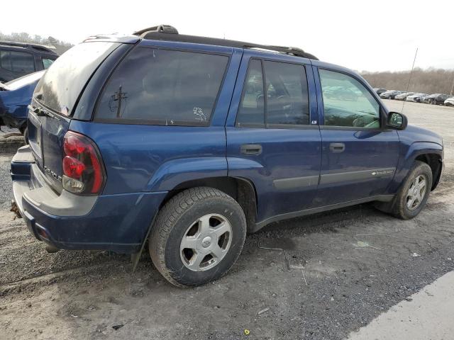 1GNDT13S032298318 - 2003 CHEVROLET TRAILBLAZE BLUE photo 3