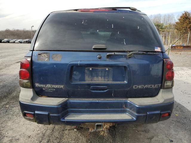 1GNDT13S032298318 - 2003 CHEVROLET TRAILBLAZE BLUE photo 6