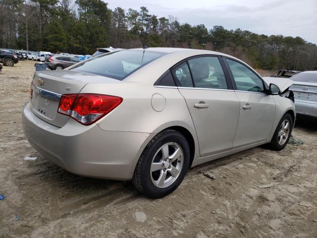 1G1PE5SC1C7324101 - 2012 CHEVROLET CRUZE LT CREAM photo 3