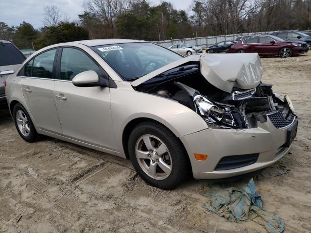 1G1PE5SC1C7324101 - 2012 CHEVROLET CRUZE LT CREAM photo 4