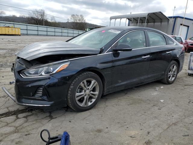 5NPE34AF9JH640820 - 2018 HYUNDAI SONATA SPORT BLACK photo 1