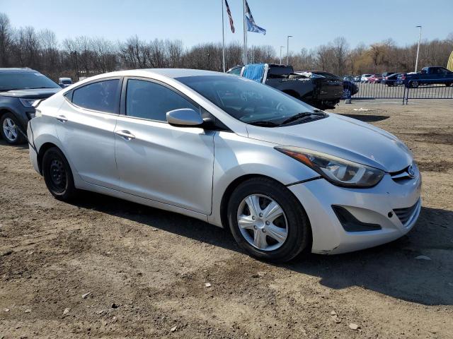 5NPDH4AE2GH695087 - 2016 HYUNDAI ELANTRA SE SILVER photo 4